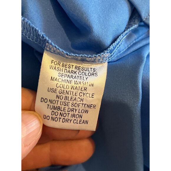 Augusta National Masters Golf Polo Shirt XL Blue Mens Embroidered Logo - Picture 9 of 10